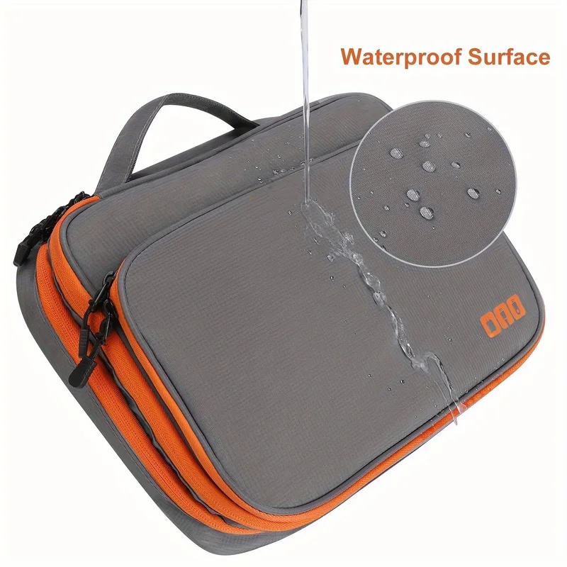 Tech Accessories Case - Многослойный органайзер для электроники, портативная дорожная