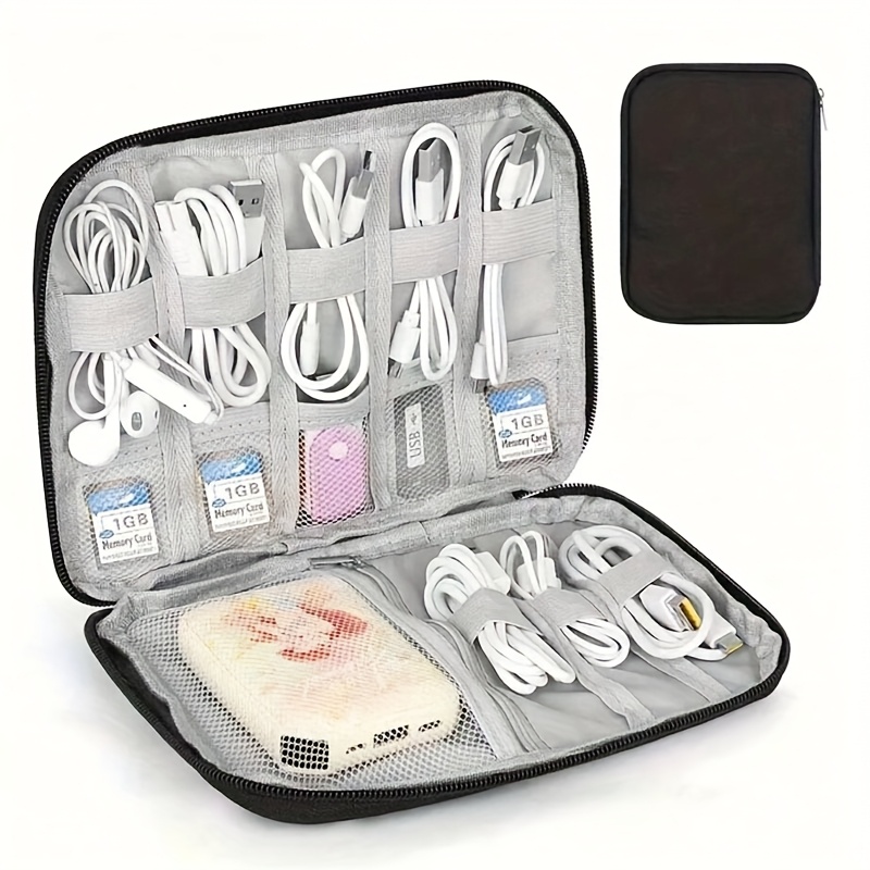 1 шт. Органайзер для кабелей с – обзор и цена Tech Accessories Travel Organizer Pouch